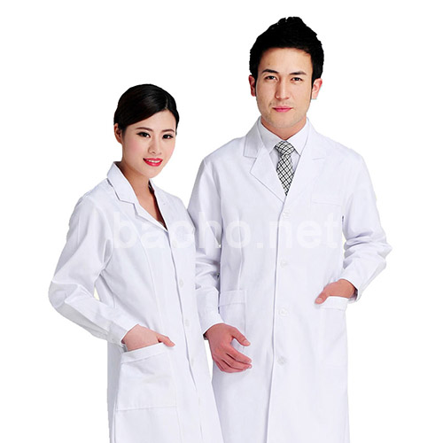 May áo blouse | Đồng phục bảo hộ công nhân hóa chất | Bao ho lao dong
